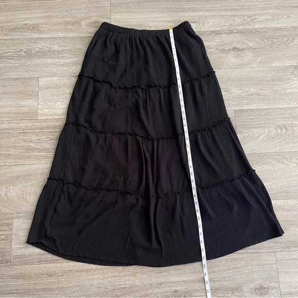 Hollister ultra high-rise tiered maxi skirt - large - Picture 5 of 7